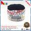 Hot Selling Small Logo On Side Black Flat Top Military Cap With Metal Pins