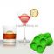 2016 new arrival ball shape silicone ice tray
