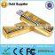 2016 8GB USB Stick Gold bar usb flash drive factory price usb 2.0 driver good quality CE/RO