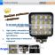 suv offroad worklight 180w led work light extendabel 30+6 portable magnetic rechargeable led work light