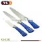 4 pieces knife set with block