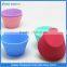 High quality silicone kitchen accessories silicone cup cake molds