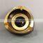 antique metal ashtray gold and black Double color plating ashtray , metal gold plated ashtray manufacturers