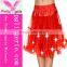 Multi Color Ruffled Fluffy Tutu Skir twith led light For Adult