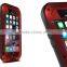 Powerful Metal & Silicone & Gorilla Glass Hybrid Case for iPhone 6 LOVE MEI Case Cover 4.7 Inch