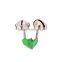 5Pcs Big Twin Bells Fishing Bite Alarm Clip on Fishing Rod Fishing Accessory