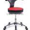 modern barstools /medical chair stool barber stools with high quality chrome round bar base