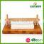BSCI factory top grade bamboo wood tissue holder, napkin holder wholesale