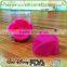 Valentine flower rose shaped platinum grade silicone bake mould