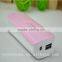 wholesale price more colourful the protable power bank 5200mAH