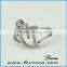 Size 7,8,9 Jewelry New Woman's White Gold zircon crystal Filled Ring Gift