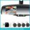 Vehicle interior mirror car LCD rear view mirror monitor parking sensors warning