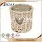 stand china factory promotional round wicker basket no handles
