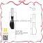 All black PETG wholesale mascara 13ml square cylinder cosmetic bottle