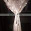 OEM Indoor/outdoor 110V/220V US/EU plug 3m*3m 600leds 25leds*24hang transparent wire white color hot sell