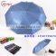 auto open andd close folding umbrella with blacked coatedd fabric sun protect UV resist made by chinese umbrella manufacturer