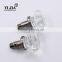 2 1/6 inch Victorian style kitchen dining room furniture glass door knobs