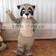 2016 new bear mascot costume/raccoon mascot costume for adult