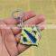 Newest PC game dota 2 keychain colorful alloy key rings DotA keychain for game player