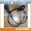 Straight 7' 8' 9' blue black color strong performance surfboard leash/Customized logo surfing leash