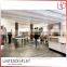 Glass store bags display showcase kiosk design for big brand bags shop furniture