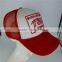5-Panel High Profile Cheap Trucker Caps Mesh Caps With Embroidery Patch Logo