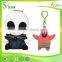 Cute Animal Keychain Plush Mini Squirrel Cut Toy With Key Chain