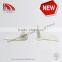 white blamk TPU ear tag for goat 41*15 mm
