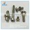 India Hot Sale Hex Stainless Steel knurled screw bolts,screws bolts
