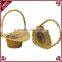 S.D creative wholesale wire gift baskets wedding Rattan Basket