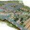 Multi-Span Greenhouse With Aquaponics Growing Systems For Agricultural Planting
