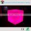 Illuminated bar/club/ktv furniture glowing led cube sitting chair