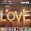 light up wedding letter love letter wholesale channel letters