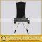 velvet high back stainless steel dining banquet chair