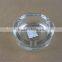 clear/colored glass cigar ashtrays