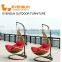 China EVENSUN Manufacturer Outdoor Furniture Wicker Garden Kid's Patio Swing Chair