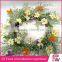 wholesale christmas wreath decorations fabric flower head piece