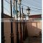 cast iron outdoor lamp pole,steel casting lamp post,antique clamp poles