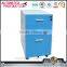 China waterproof file storage cabinet blue 3 drawer mobile pedestal cabinet in stock