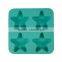 4 cup five star shaped decorative cake pans