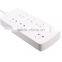 Pisen 1.8m 6ft Cable One Switch Child Protection Euro Plug 8 Outles Power Strip