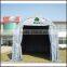 Round Roof Portable Car Shelter , Fabric car port, Movable car Garage , RV Shelter