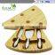Manufacturers selling green bamboo cheese plate of cheese knife chopping block