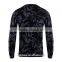 Men's fine sweater 100%cotton jaquard knitwear