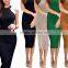Women Ball Gown Sleeveless Knit Evening Cocktail Party Bodycon Pencil Mini Dress
