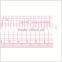 Factory wholesale high quality sandwich line printing plastic 20cm&8" clothes making Garment quiting ruler #B-56