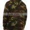 Lightweight Poly-Cotton Camo Hoodie for Men Full Sublimation Hooded Sweatshirt Military Camouflage Pullover Hoodie