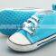 high quality wholesale blue cotton baby shoes made in China