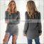 Fashion Women's Casual Long Sleeve Jumper Pullovers Loose blouse
