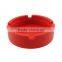pocket portable silicon round ashtray with custom logo